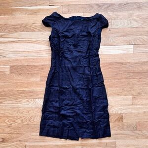 United Colors Charcoal/Plaid Dress